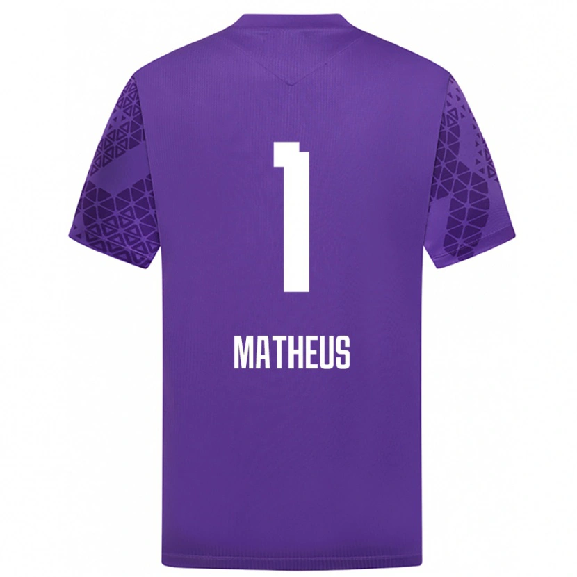 Danxen Uomo Matheus #1 Maglia Gara Portiere Bianco Indaco 2025/26 Maglietta