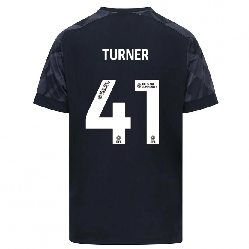 Danxen Donna Matthew Turner #41 Maglia Gara Portiere Bianco Nero 2025/26 Maglietta