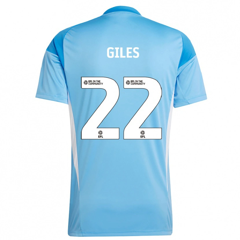 Danxen Donna Olivia Giles #22 Maglia Gara Portiere Azzurro 2025/26 Maglietta