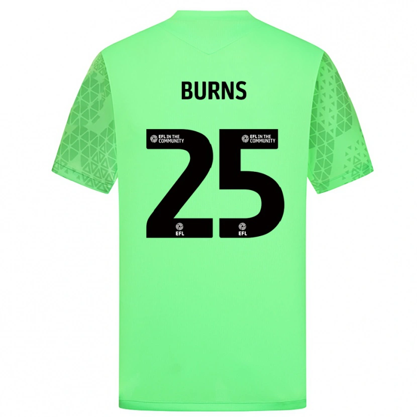 Danxen Donna Jacqueline Burns #25 Maglia Gara Portiere Verde Chiaro 2025/26 Maglietta