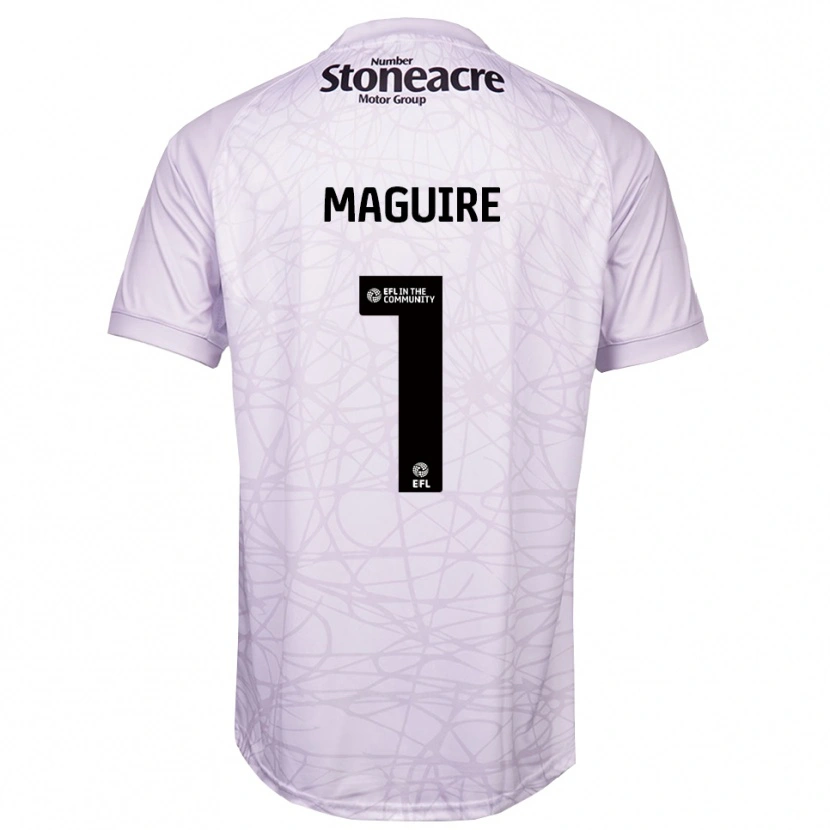 Danxen Donna Imogen Maguire #1 Maglia Gara Portiere Grigio Chiaro Nero 2025/26 Maglietta