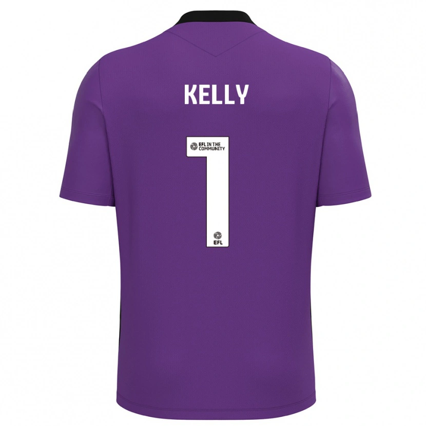 Danxen Donna Michael Kelly #1 Maglia Gara Portiere Indaco 2025/26 Maglietta