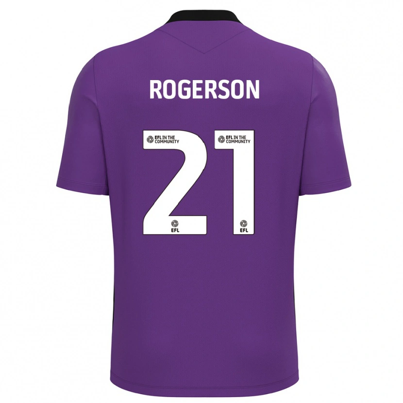 Danxen Donna James Rogerson #21 Maglia Gara Portiere Indaco 2025/26 Maglietta