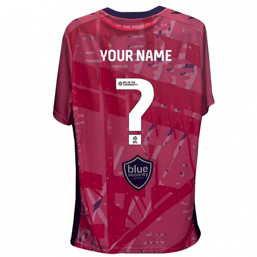 Danxen Donna Bromley FC Maglia Gara Portiere Bianco Rosa 2025/26 Maglietta