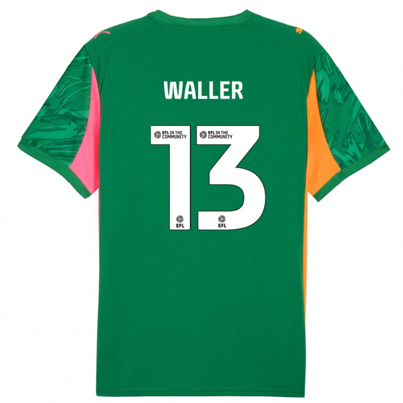 Danxen Donna Sam Waller #13 Maglia Gara Portiere Verde Rosa Arancione 2025/26 Maglietta