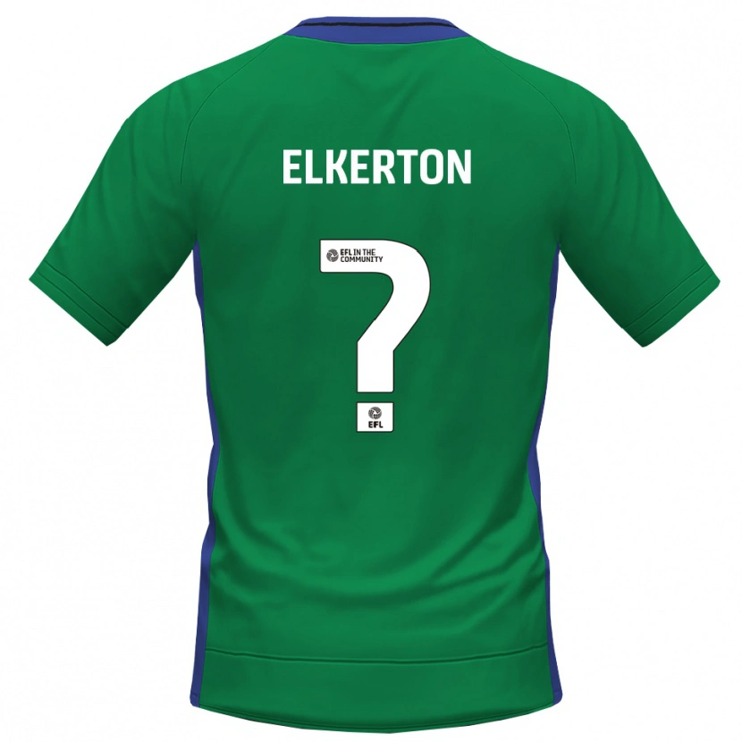 Danxen Donna Ava Elkerton #0 Maglia Gara Portiere Verde Blu 2025/26 Maglietta