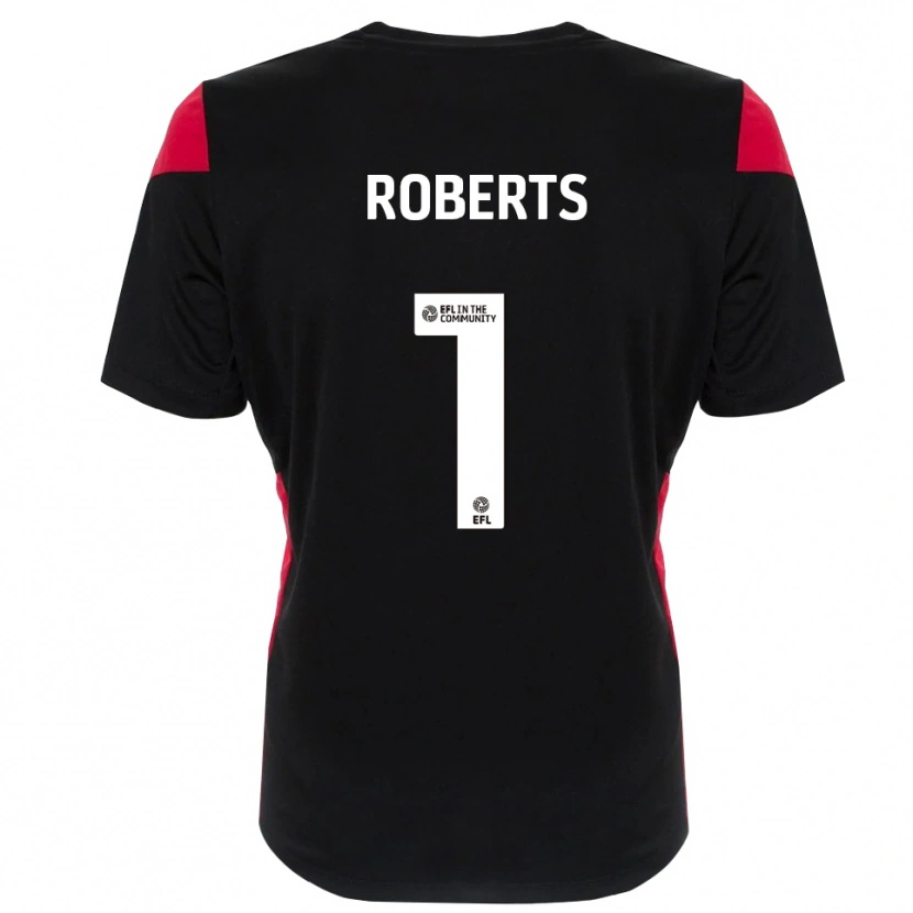 Danxen Donna Myles Roberts #1 Maglia Gara Portiere Bianco Nero 2025/26 Maglietta