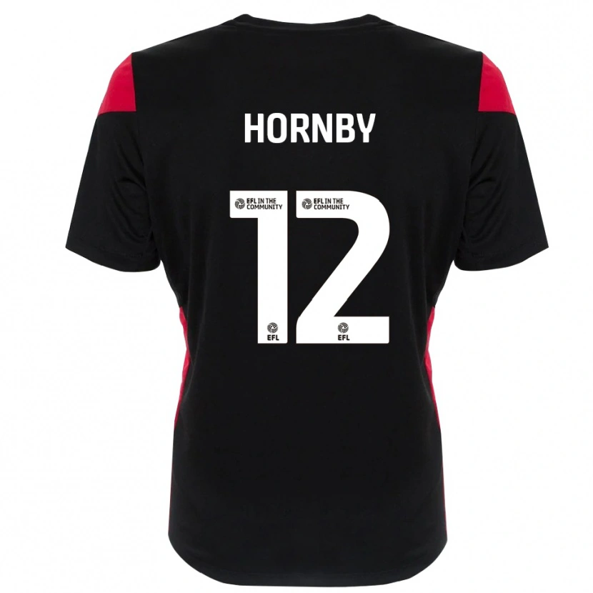 Danxen Donna Sam Hornby #12 Maglia Gara Portiere Bianco Nero 2025/26 Maglietta