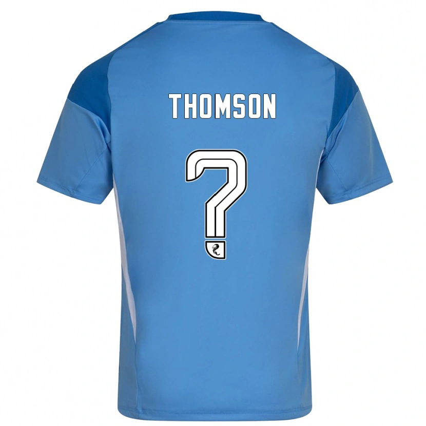 Danxen Donna Ethan Thomson #0 Maglia Gara Portiere Bianco Blu 2025/26 Maglietta