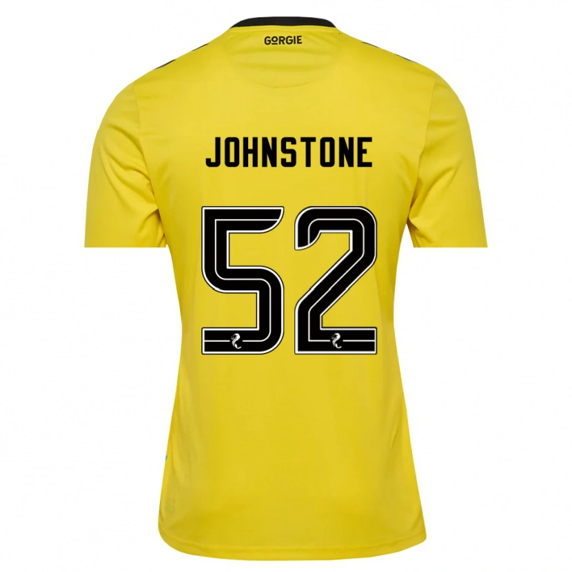 Danxen Donna Rachael Johnstone #52 Maglia Gara Portiere Rosso Giallo Nero 2025/26 Maglietta