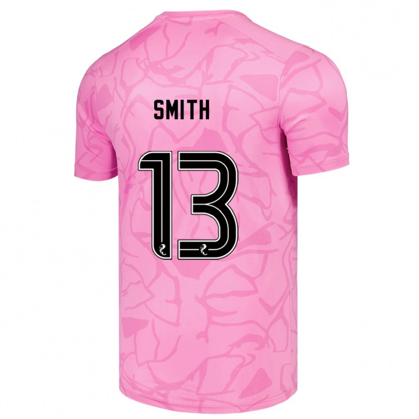 Danxen Donna Jordan Smith #13 Maglia Gara Portiere Nero Rosa 2025/26 Maglietta