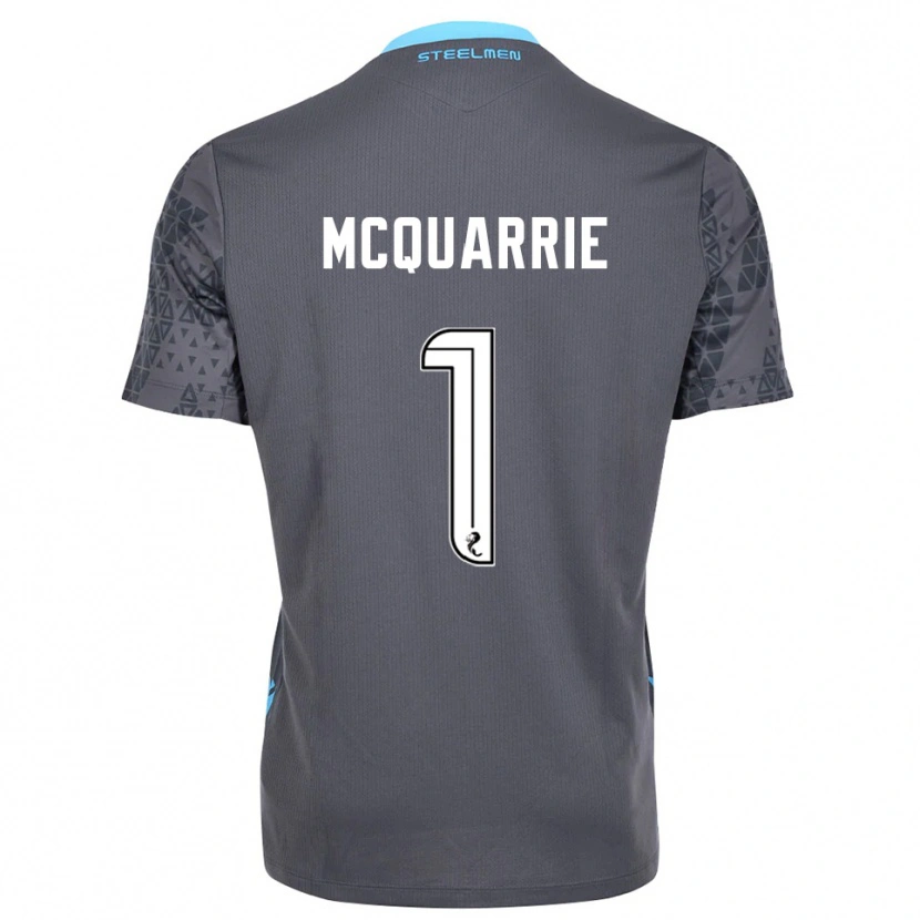 Danxen Donna Colbi McQuarrie #1 Maglia Gara Portiere Bianco Grigio 2025/26 Maglietta