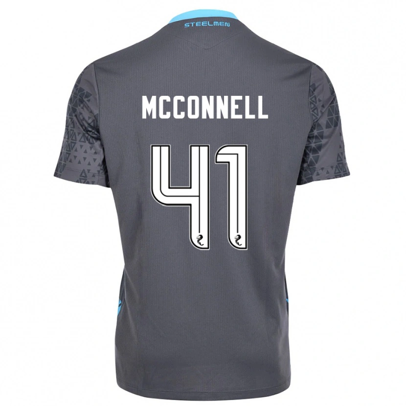 Danxen Donna Jack McConnell #41 Maglia Gara Portiere Bianco Grigio 2025/26 Maglietta