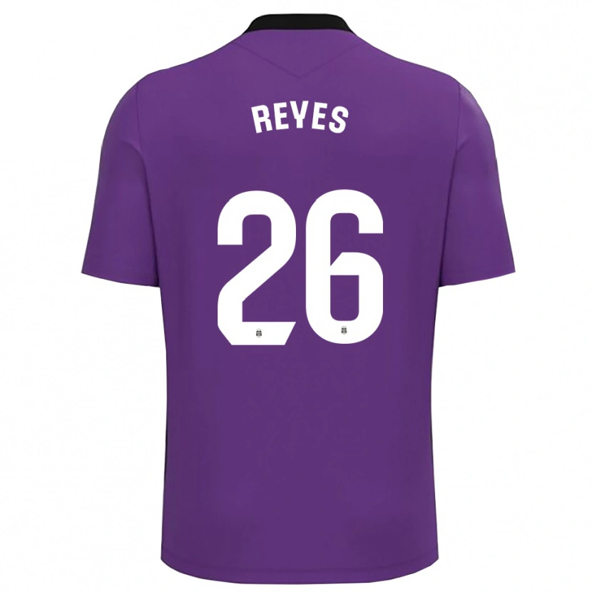 Danxen Donna Jhafets Reyes #26 Maglia Gara Portiere Bianco Viola 2025/26 Maglietta