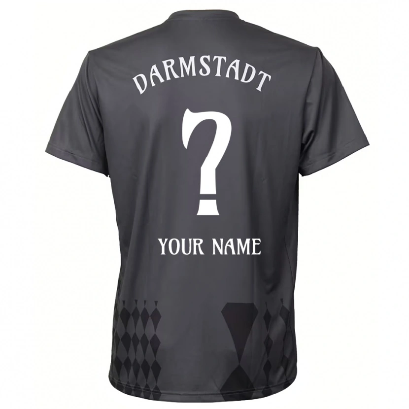 Danxen Donna SV Darmstadt 98 Maglia Gara Portiere Grigio Scuro 2025/26 Maglietta