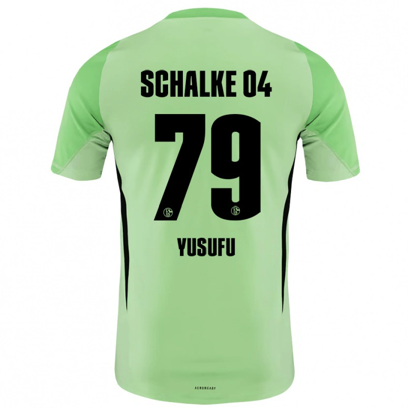 Danxen Donna Leonie Bendzulla #79 Maglia Gara Portiere Verde Chiaro Nero 2025/26 Maglietta