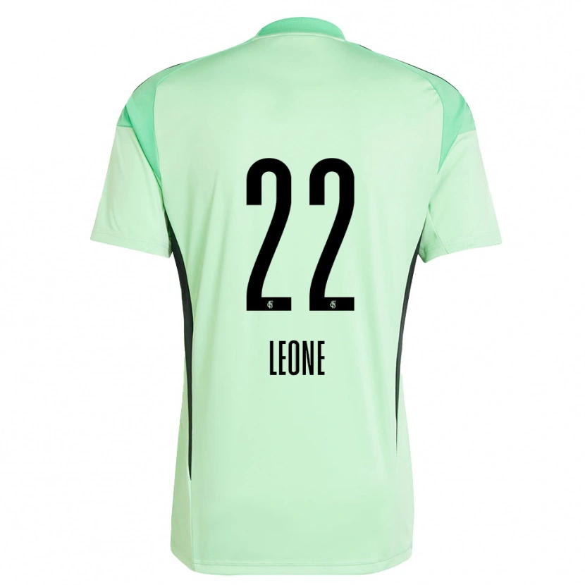Danxen Donna Vincent Leone #22 Maglia Gara Portiere Verde Chiaro Nero 2025/26 Maglietta