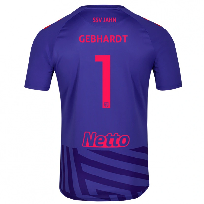 Danxen Donna Felix Gebhardt #1 Maglia Gara Portiere Blu Reale Rosso 2025/26 Maglietta