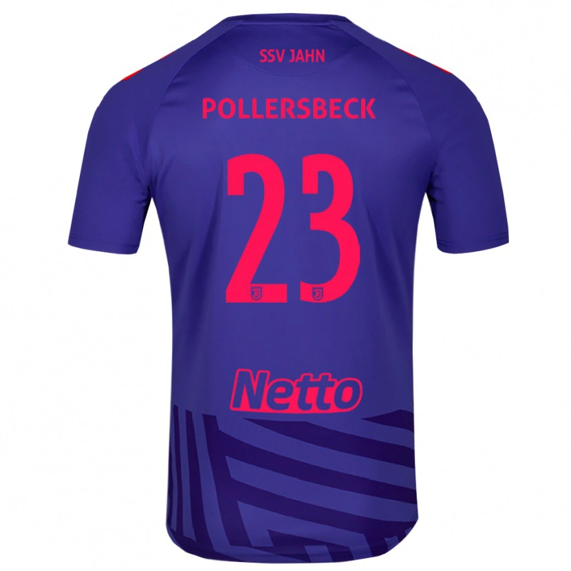 Danxen Donna Julian Pollersbeck #23 Maglia Gara Portiere Blu Reale Rosso 2025/26 Maglietta