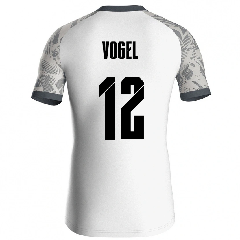 Danxen Donna Colin Vogel #12 Maglia Gara Portiere Bianco Grigio 2025/26 Maglietta