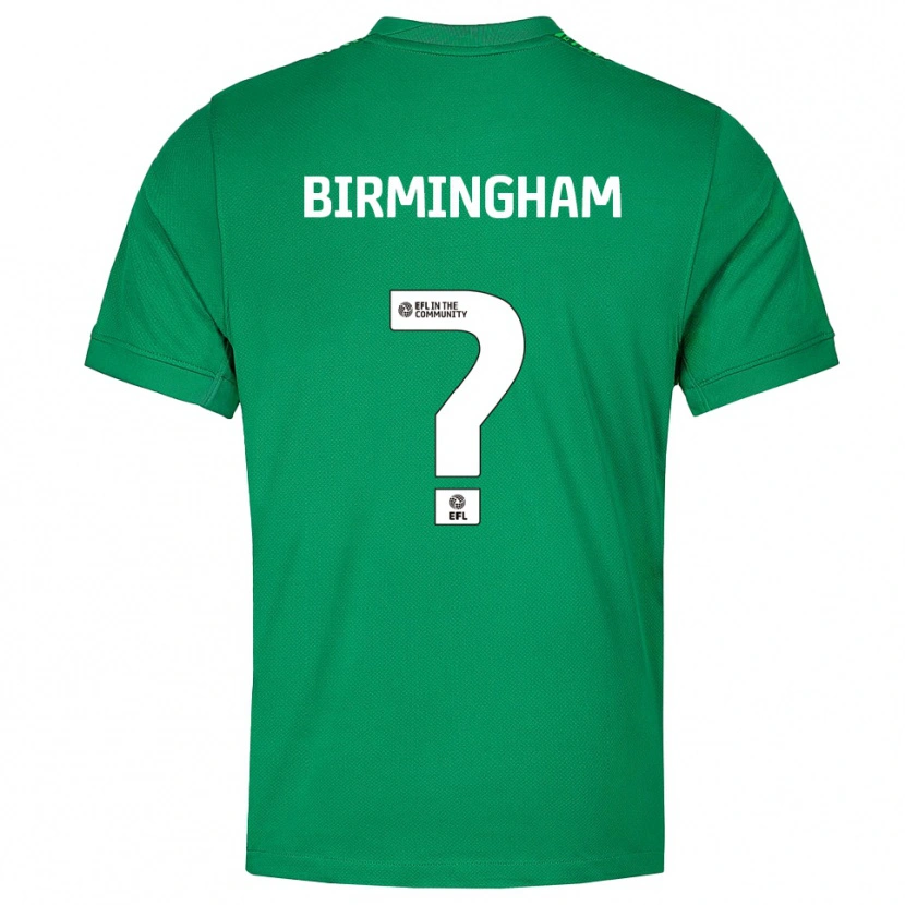 Danxen Donna Shea Birmingham #0 Maglia Gara Portiere Verde Bianco 2025/26 Maglietta
