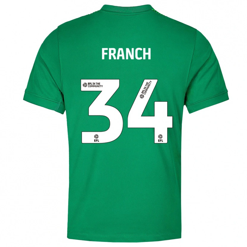 Danxen Donna Adrianna Franch #34 Maglia Gara Portiere Verde Bianco 2025/26 Maglietta