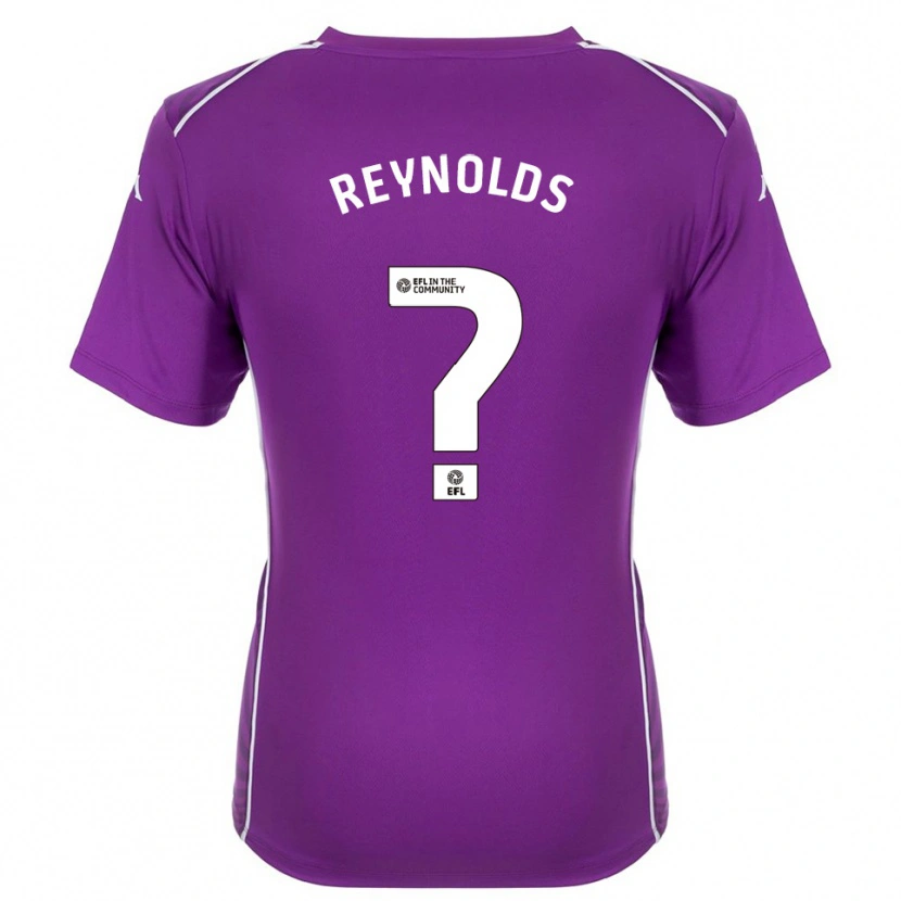 Danxen Donna Kerr Reynolds #0 Maglia Gara Portiere Viola Bianco 2025/26 Maglietta