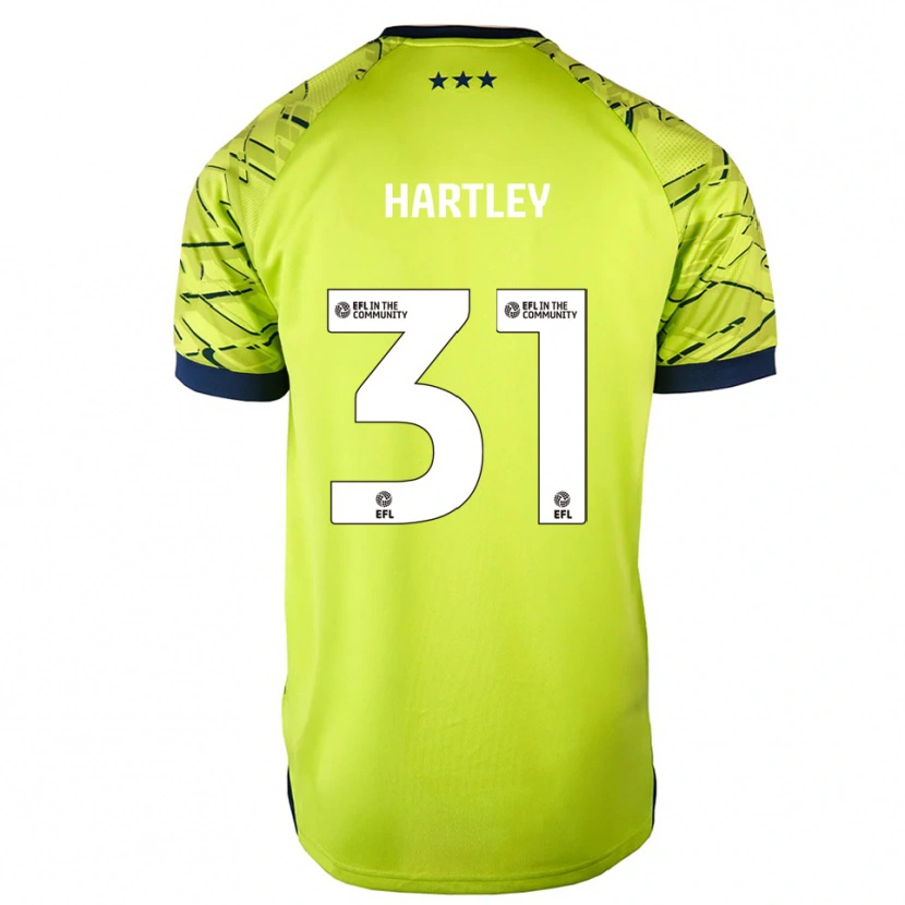 Danxen Donna Laura Hartley #31 Maglia Gara Portiere Verde Giallo 2025/26 Maglietta