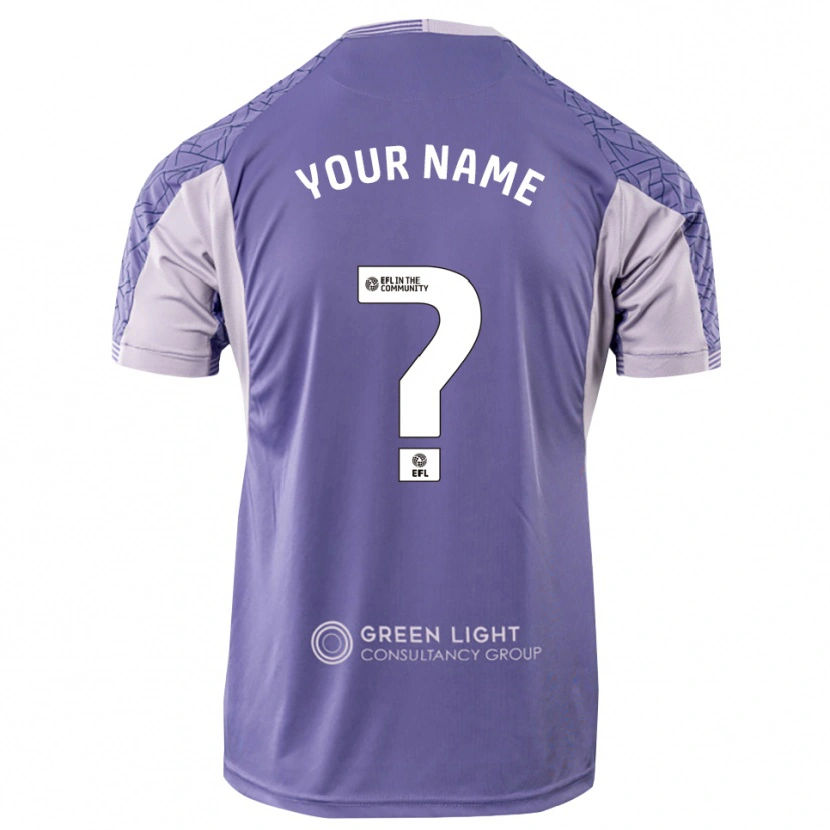 Danxen Donna Norwich City Maglia Gara Portiere Viola Chiaro 2025/26 Maglietta