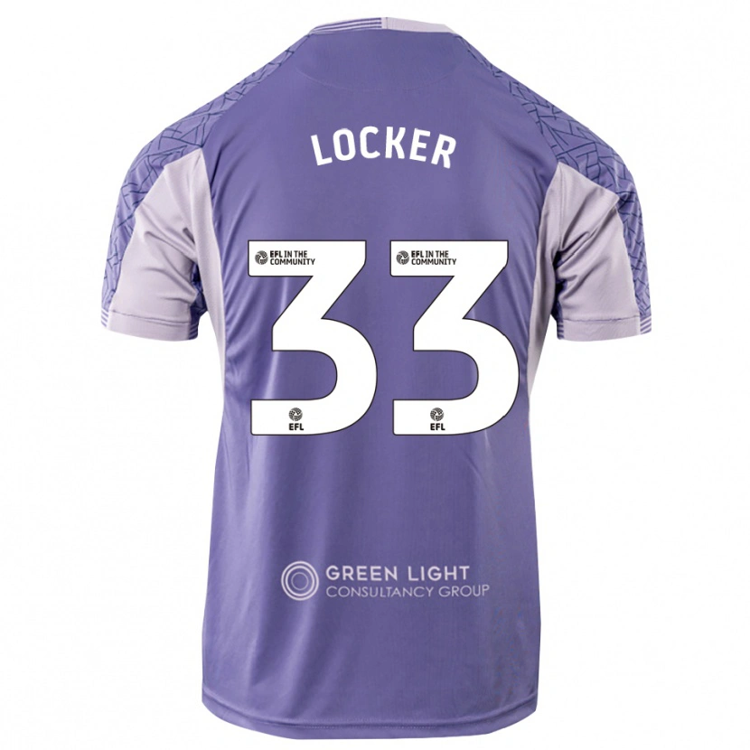 Danxen Donna Amber Locker #33 Maglia Gara Portiere Viola Chiaro 2025/26 Maglietta