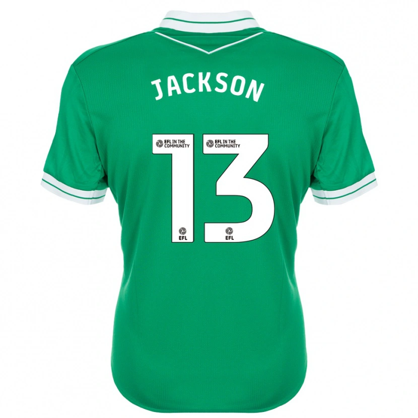 Danxen Donna Will Jackson #13 Maglia Gara Portiere Verde Bianco 2025/26 Maglietta