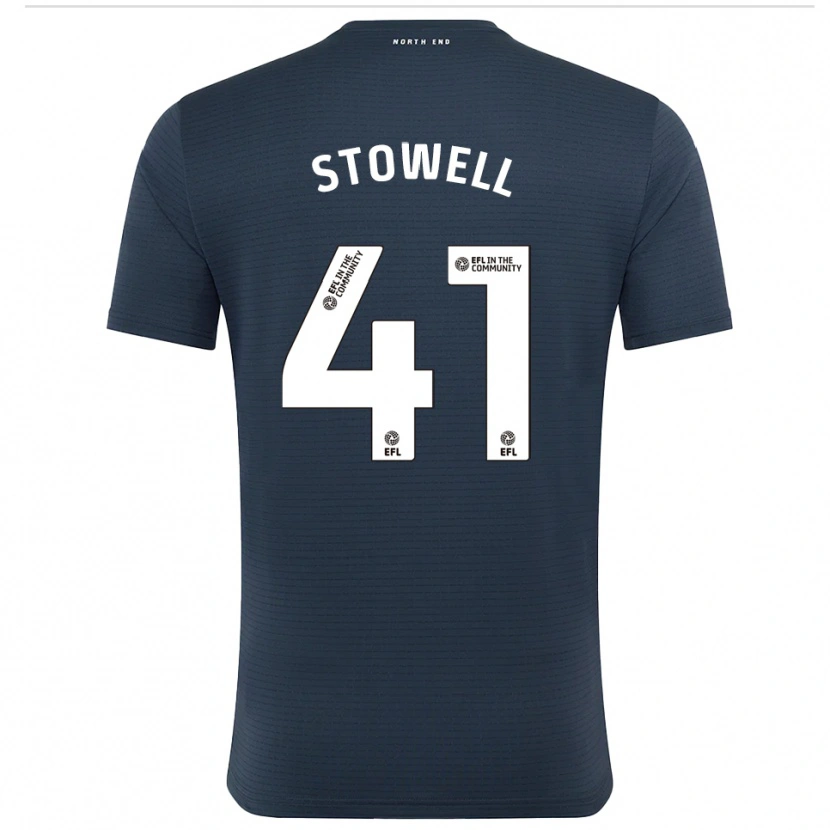 Danxen Donna Li-Bau Stowell #41 Maglia Gara Portiere Nero Bianco 2025/26 Maglietta