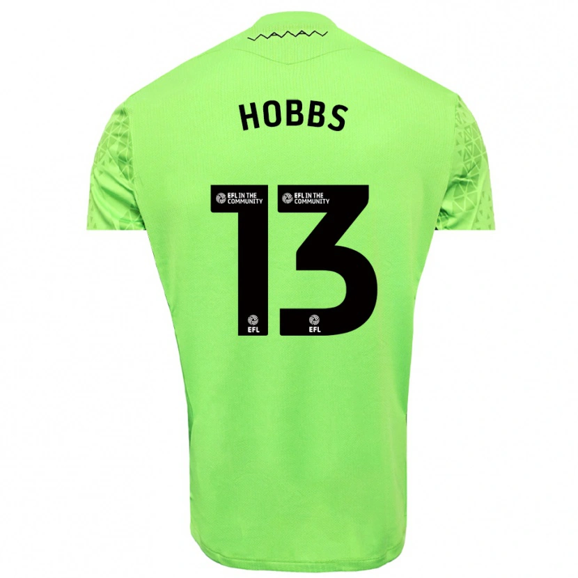 Danxen Donna Charlie Hobbs #13 Maglia Gara Portiere Nero Lime 2025/26 Maglietta