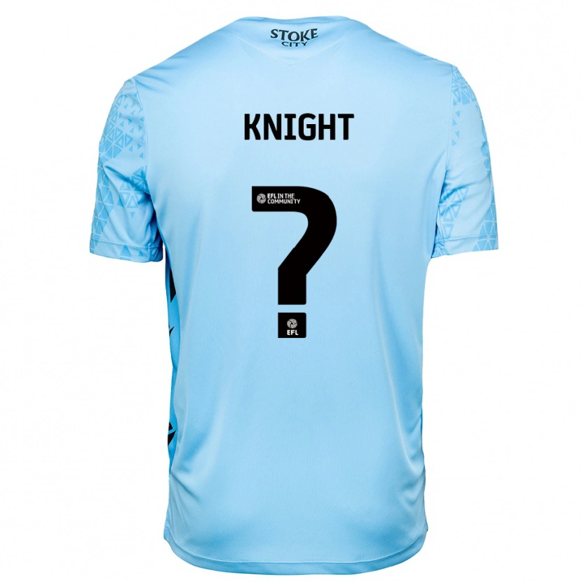 Danxen Donna Lucas Knight #0 Maglia Gara Portiere Azzurro Nero 2025/26 Maglietta