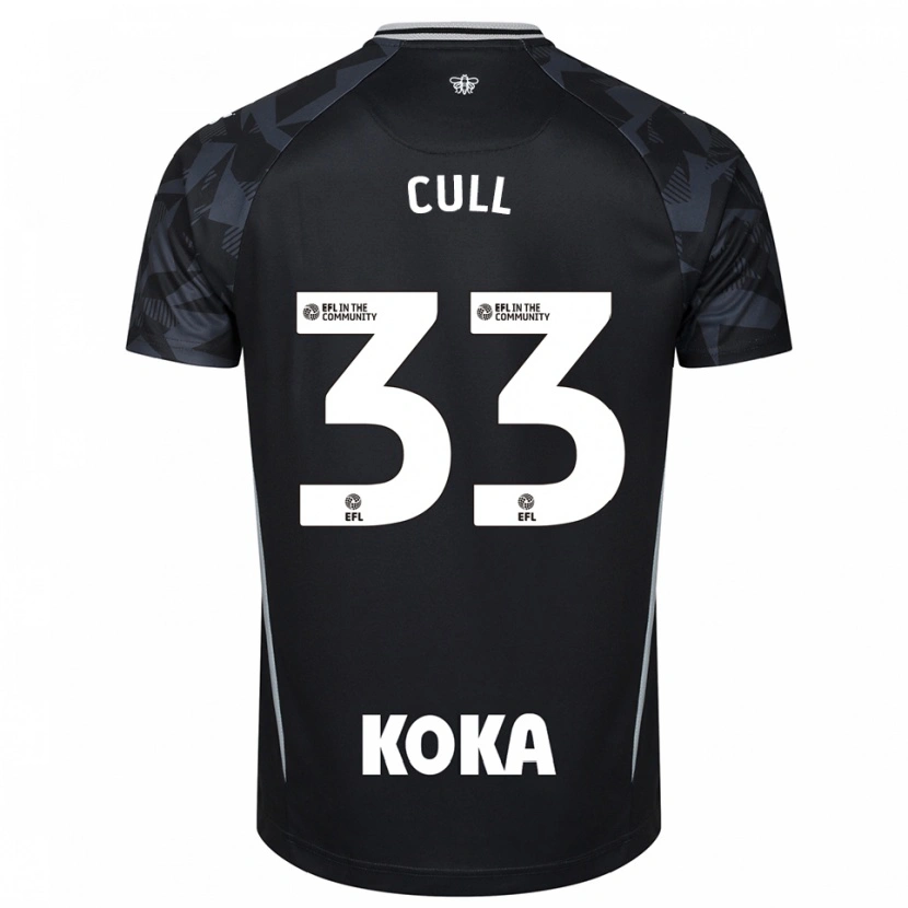 Danxen Donna Hermione Cull #33 Maglia Gara Portiere Nero Blu 2025/26 Maglietta