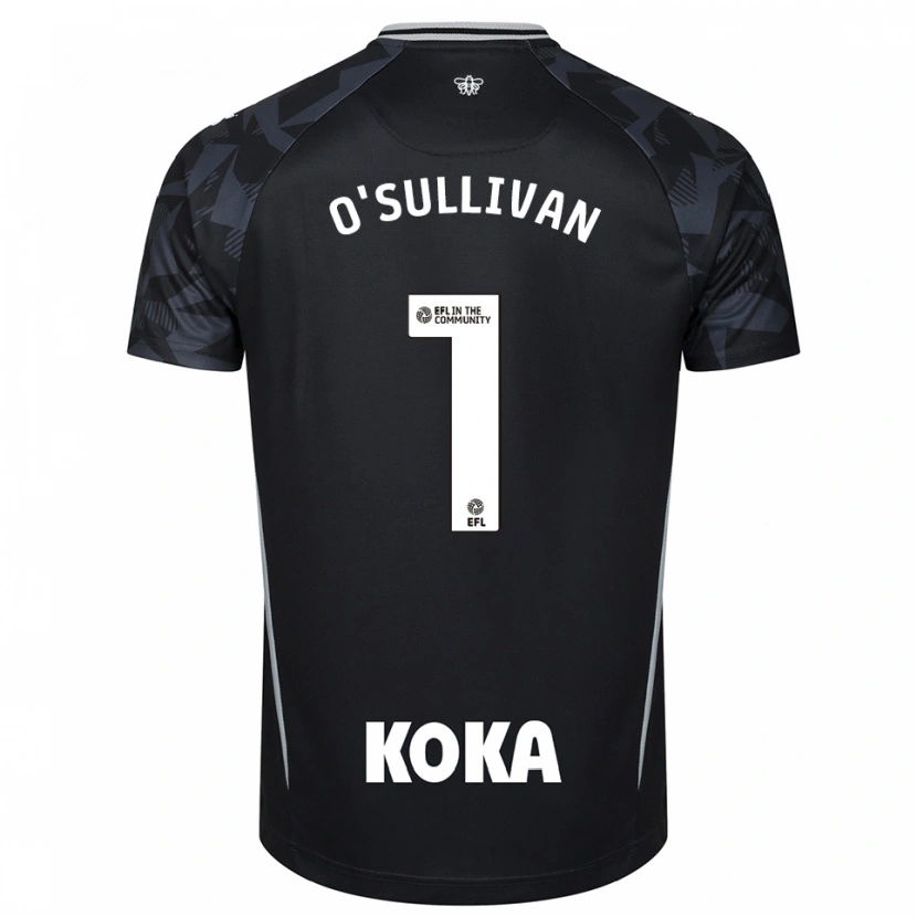 Danxen Donna Maria O'sullivan #1 Maglia Gara Portiere Nero Blu 2025/26 Maglietta
