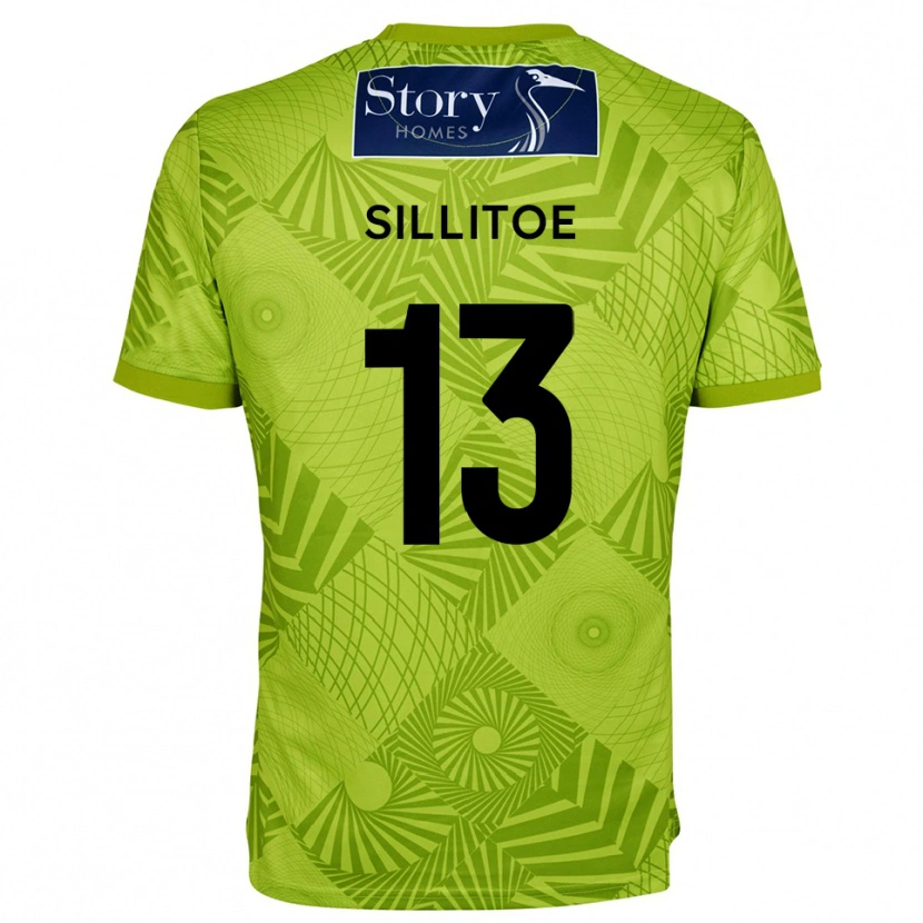 Danxen Donna Casey Sillitoe #13 Maglia Gara Portiere Verde Giallo 2025/26 Maglietta