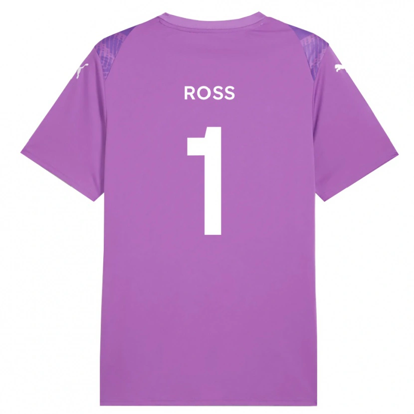 Danxen Donna Ethan Ross #1 Maglia Gara Portiere Orchidea Media 2025/26 Maglietta