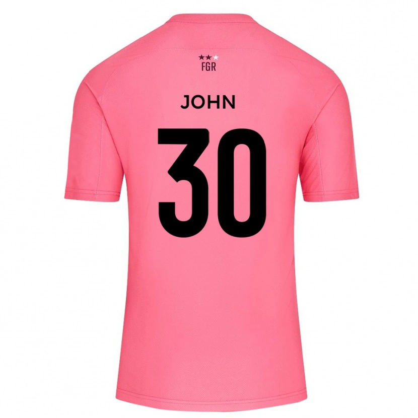 Danxen Donna Dylan John #30 Maglia Gara Portiere Rosa Ciliegio 2025/26 Maglietta