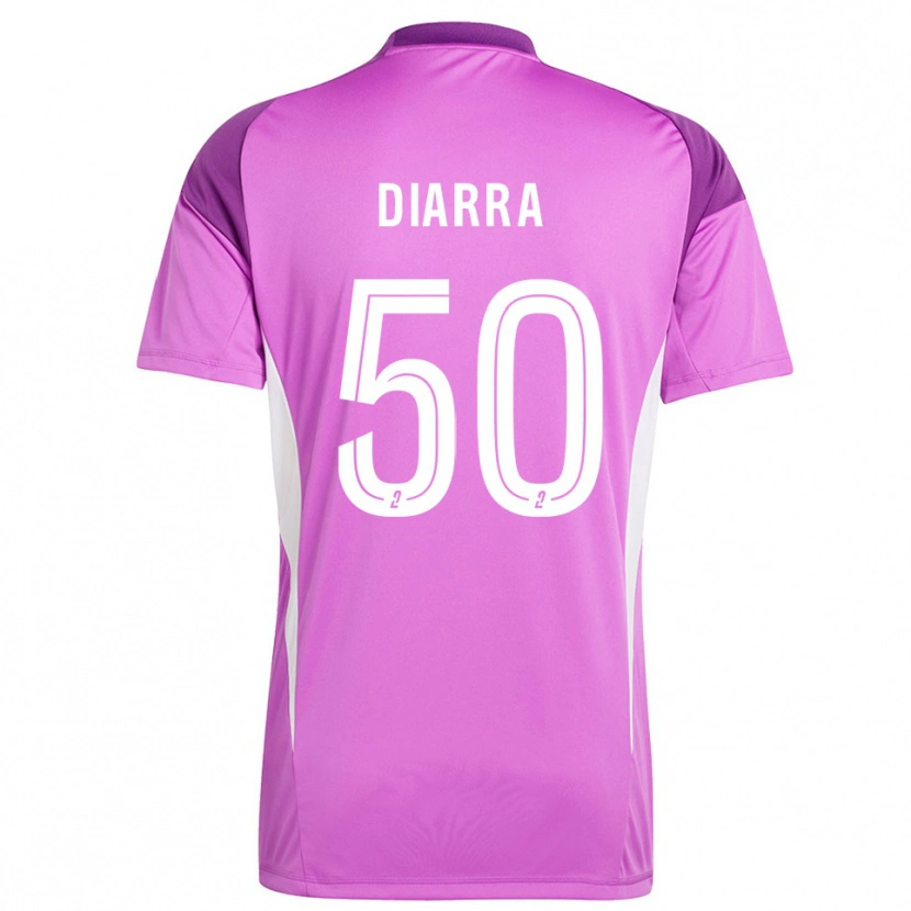 Danxen Donna Lassine Diarra #50 Maglia Gara Portiere Lavanda 2025/26 Maglietta