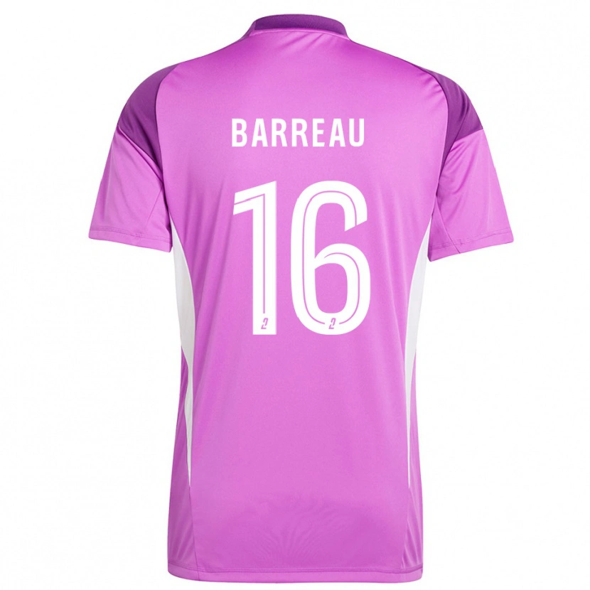 Danxen Donna Axel Barreau #16 Maglia Gara Portiere Lavanda 2025/26 Maglietta