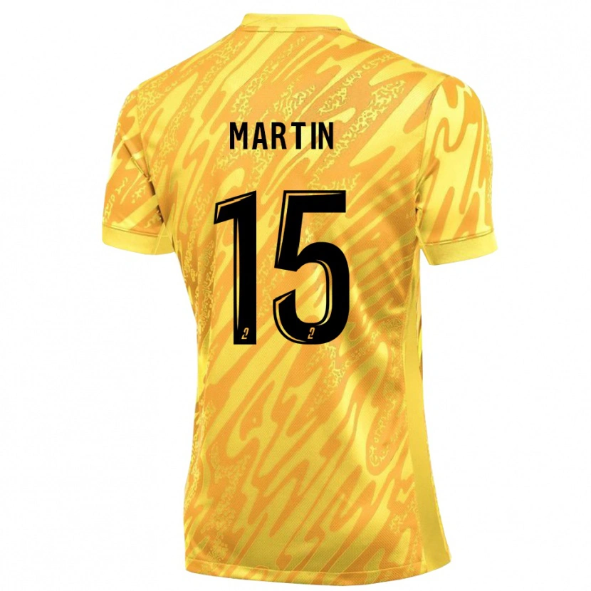 Danxen Donna Gabriel Martin #15 Maglia Gara Portiere Arancio Giallo 2025/26 Maglietta
