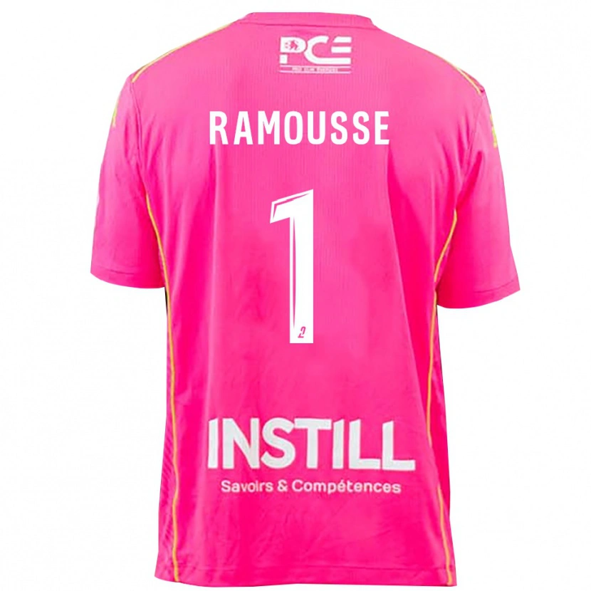 Danxen Donna Théo Ramousse #1 Maglia Gara Portiere Magenta 2025/26 Maglietta
