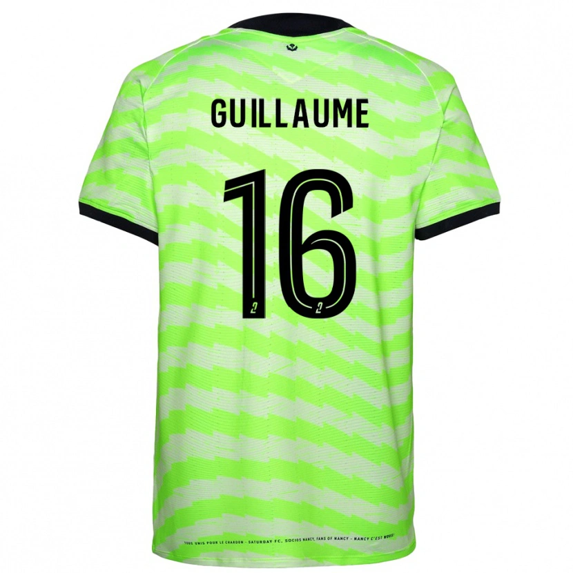 Danxen Donna Théo Guillaume #16 Maglia Gara Portiere Verde Neon 2025/26 Maglietta