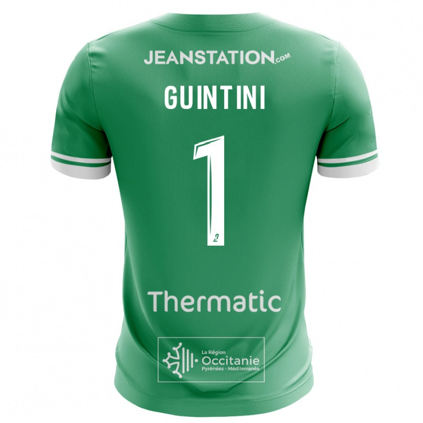 Danxen Donna Loryan Guintini #1 Maglia Gara Portiere Verde Bianco 2025/26 Maglietta