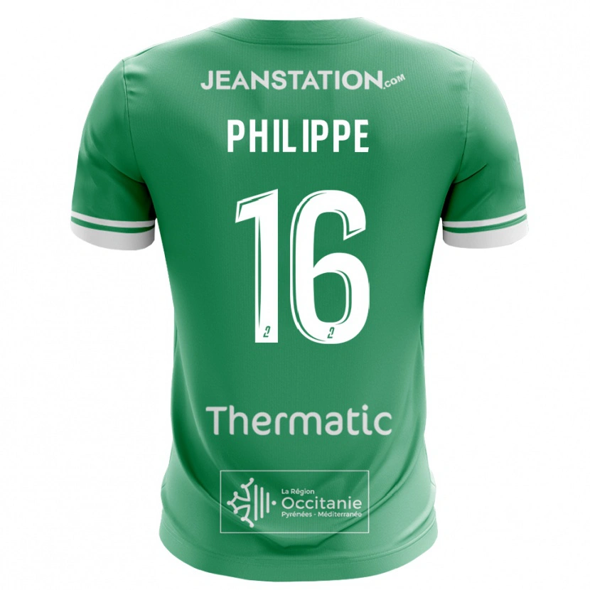 Danxen Donna Flavie Philippe #16 Maglia Gara Portiere Verde Bianco 2025/26 Maglietta