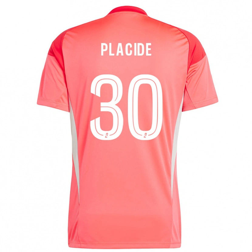 Danxen Donna Johny Placide #30 Maglia Gara Portiere Bianco Rosso Arancio 2025/26 Maglietta