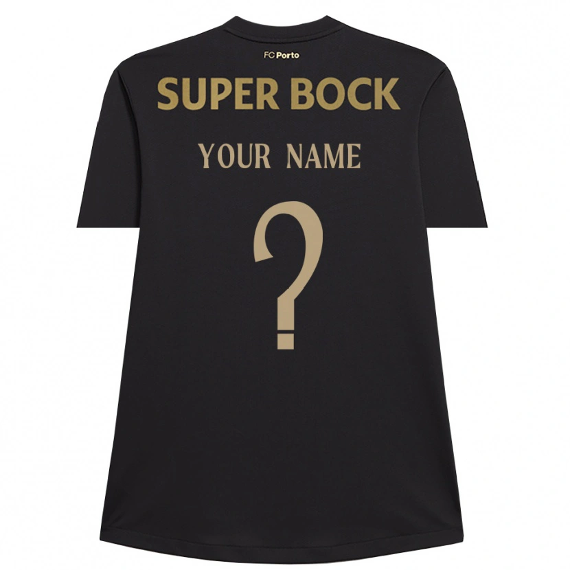 Danxen Donna FC Porto Maglia Gara Portiere Nero Marrone 2025/26 Maglietta