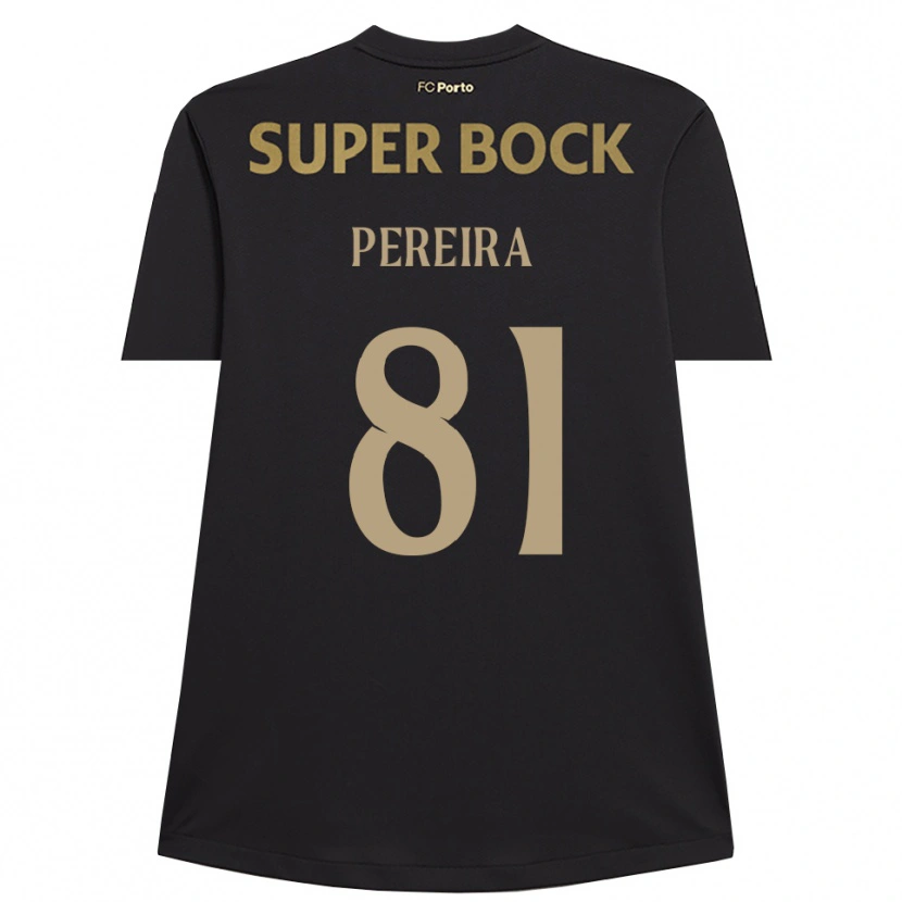 Danxen Donna Martim Pereira #81 Maglia Gara Portiere Nero Marrone 2025/26 Maglietta