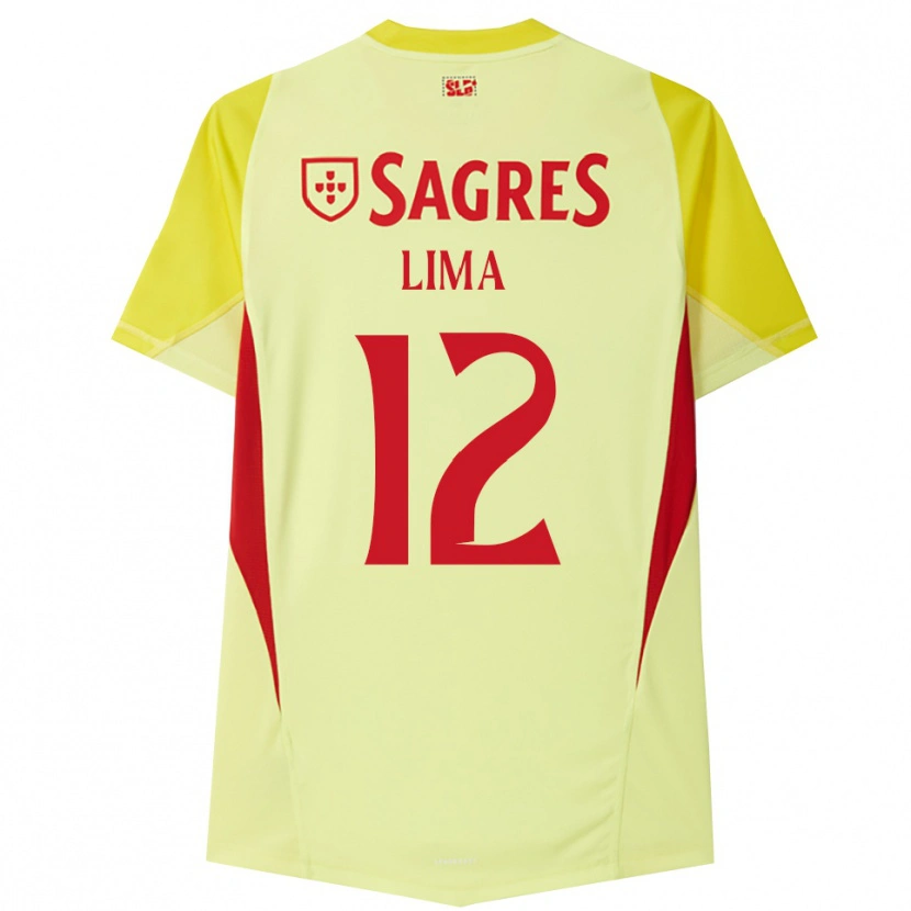 Danxen Donna Thaís Lima #12 Maglia Gara Portiere Giallo Rosso 2025/26 Maglietta